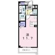 ジュール フェリエの間取り画像