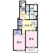 シャトーグラース壱番館の間取り画像