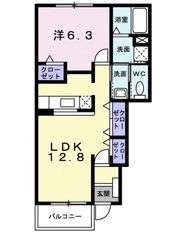 フラングラースの間取り画像