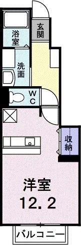 ボヌール・K Bの間取り画像