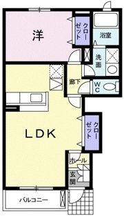 オランジュの間取り画像