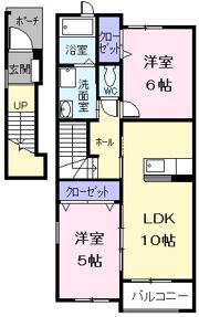 プラシードⅡの間取り画像