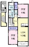 プラシードⅡの間取り画像