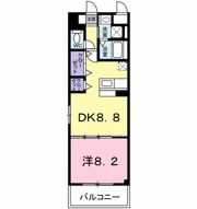 大久保パレスの間取り画像