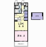 大久保パレスの間取り画像