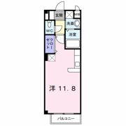 カレント上吉田ⅠBの間取り画像