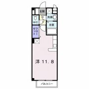 カレント上吉田ⅠCの間取り画像