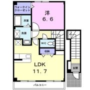 ウルム弥生の間取り画像