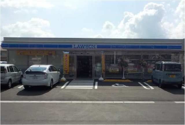 近くのローソン津山平福店様まで330m（徒歩5分）