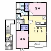 ベル・ソレイユ Bの間取り画像