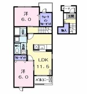 Buono （ボーノの間取り画像