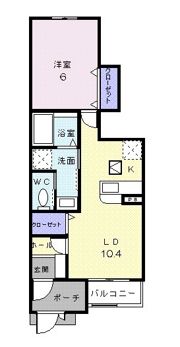 サンリット パレスの間取り画像