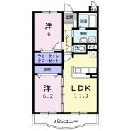ゴールドグレイスⅠの間取り画像