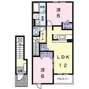 レジデンス・林Aの間取り画像
