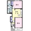 ベル・ウィロー Cの間取り画像
