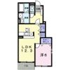 ヴィラフレイズBの間取り画像