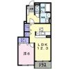 ヴィラフレイズBの間取り画像