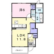 グレースガーデン Bの間取り画像