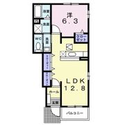 メゾン・プラシードCの間取り画像