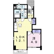 メゾン・ド・京成の間取り画像