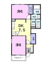シアル・オーブM Aの間取り画像