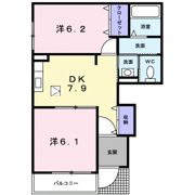 カルムメゾンの間取り画像