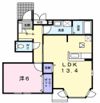 チャンプデブレの間取り画像