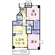 レガリア あかね台Ⅰの間取り画像