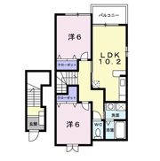 フリーゼ Ⅰの間取り画像