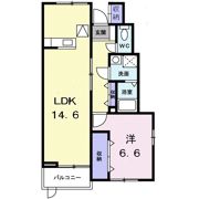 フリーゼ Ⅲの間取り画像