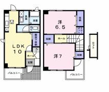セレーノ城北の間取り画像