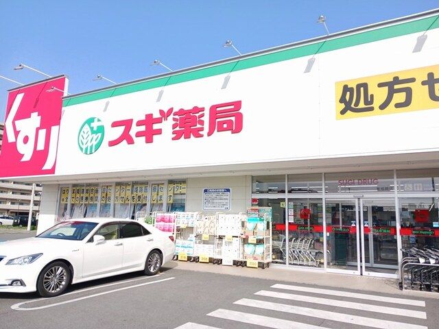 近くのスギ薬局まで300m（徒歩4分）