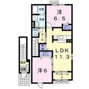 モンソレイユⅢの間取り画像