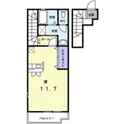 アイリス Cの間取り画像