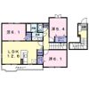 パークハイツ西田Ⅱの間取り画像