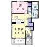 リヴィエール ロジュマンの間取り画像