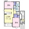 リヴィエール ロジュマンの間取り画像