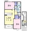 リヴィエール ロジュマンの間取り画像