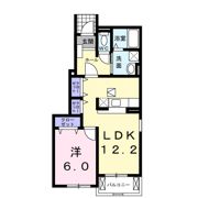 アミティーKの間取り画像