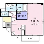 グランデK．Bの間取り画像