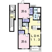 ブランシュール Ⅱの間取り画像