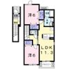 ブランシュール Ⅱの間取り画像