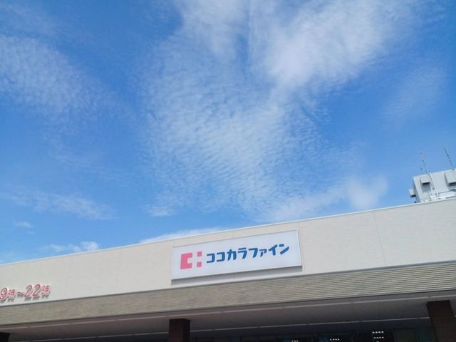 近くのココカラファイン様まで650m（徒歩9分）