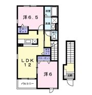 グローリアBの間取り画像