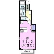 メゾン アンソレイエSの間取り画像