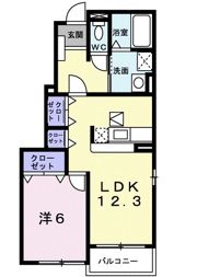 コニファーヒルⅠの間取り画像