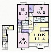 ソレイユ トロワの間取り画像