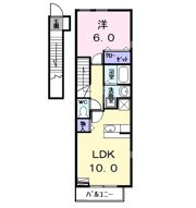 BLUELAGOON WESTの間取り画像