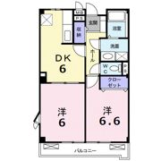 ヌーベル オーブAの間取り画像