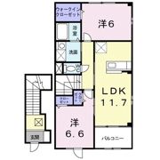 カーサ・プリムラの間取り画像